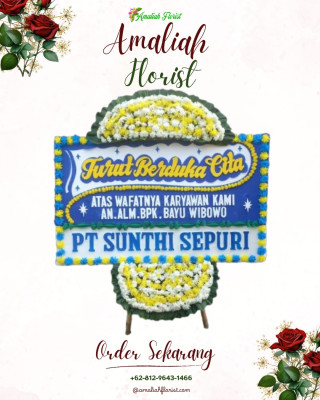 Papan Bunga Duka di Taliabu Timur