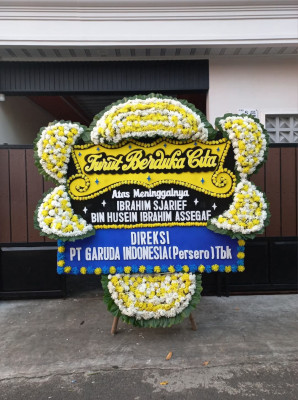 Papan Bunga Duka di Taliabu Timur